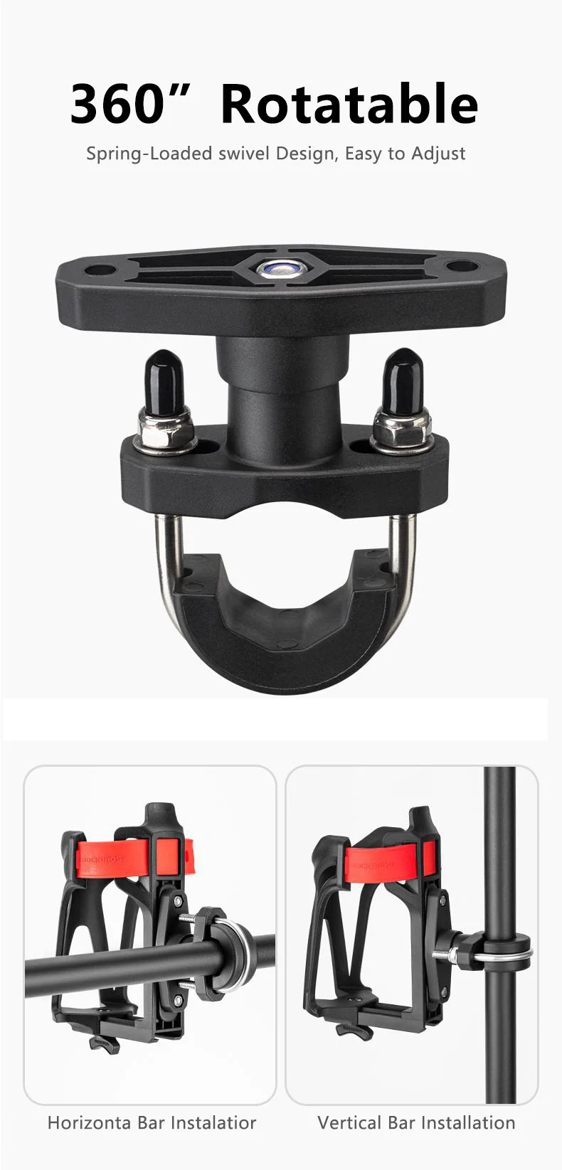 Ridstar Adjustable Bottle Cage for Bikes - Image 4