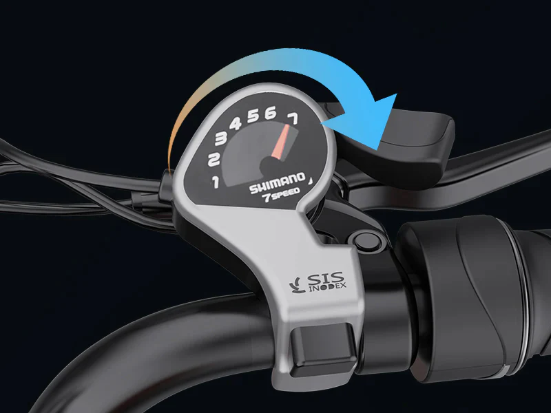 Ridstar CR20 – 1500W All-Terrain Fat Tire E-Bike - Image 7