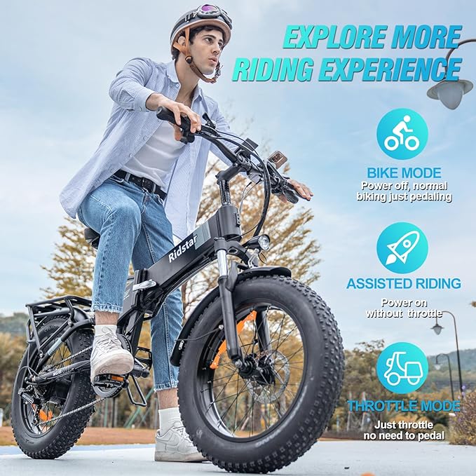 Ridstar H20Pro Folding Electric Bike - Image 6