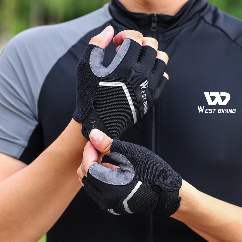 Ridstar Half-Finger Cycling Gloves - Image 7