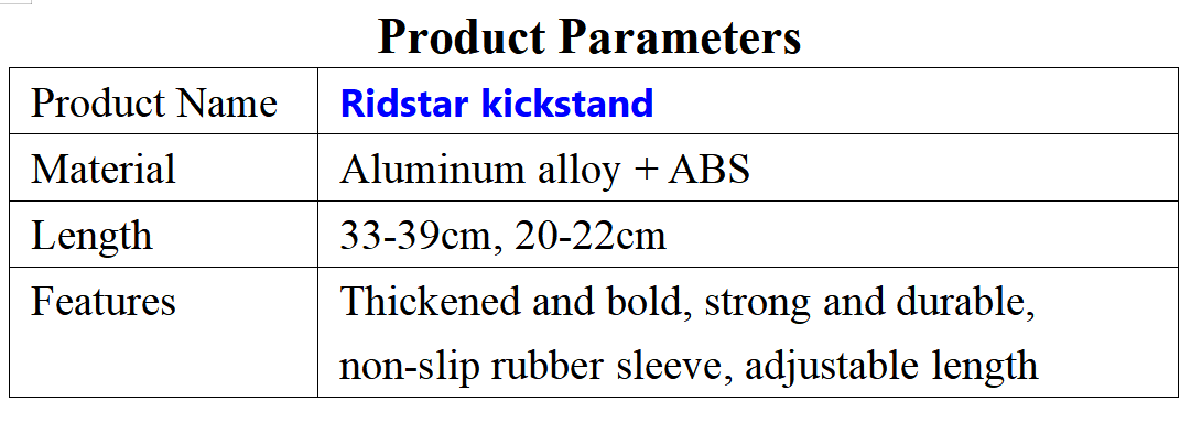 Ridstar kickstand - Image 4