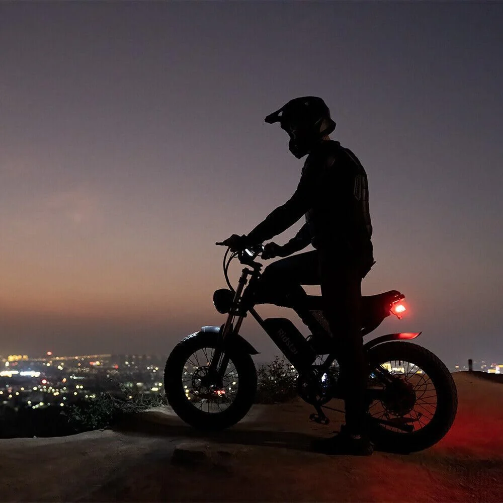 Ridstar Q20 Lite 1000W 48V 15AH Fat Tire Electric Bicycle - Image 6