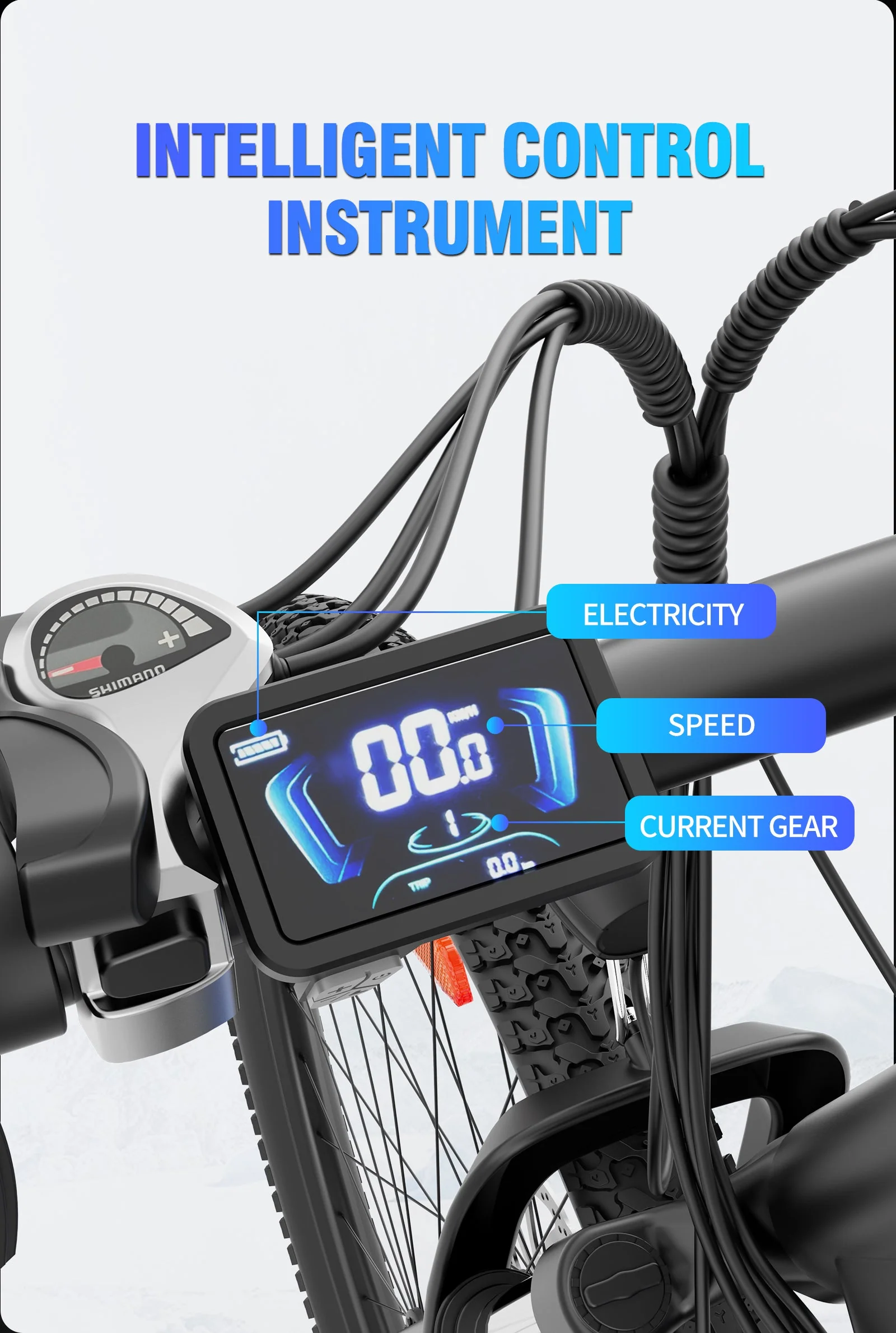 Ridstar S29Pro 1000W Motor 48V 21Ah 29'' Electric Bike - Image 12