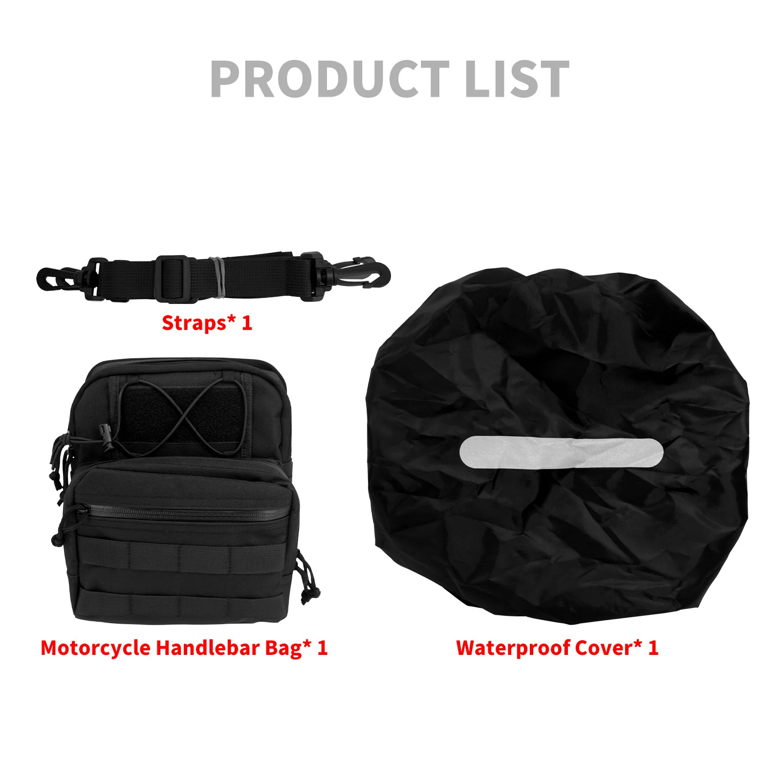 Universal Handlebar T-Bar BagFront Storage BagGrip Bag - Image 3