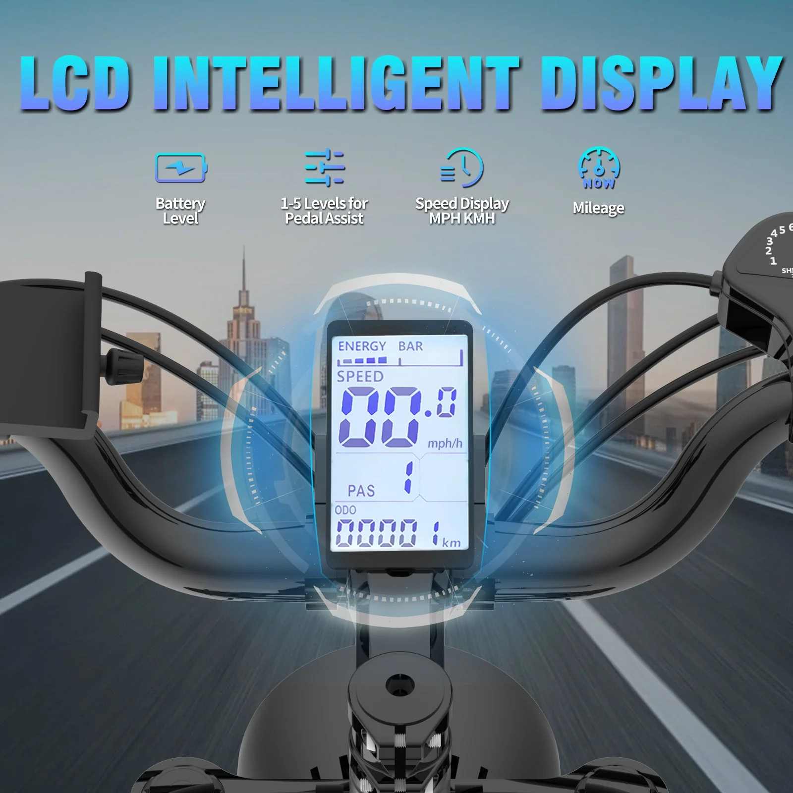【US Stock】YVY K20 1500W Fat Tire Electric Bikes - Image 9