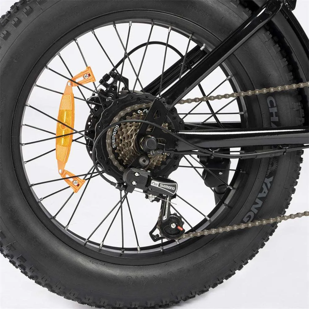 【EU&CA&UK&AU Stock】YVY C20 Lite 1000W Fat Tire Electric Bicycle - Image 5